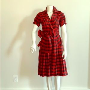 20% off! Diane von Furstenberg taffeta wrap dress!